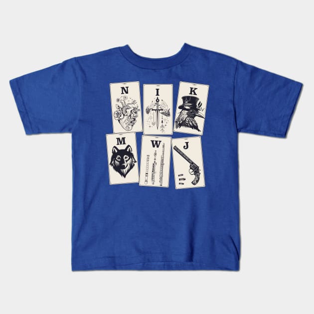 Six of Crows - Ketterdam Crow Club Kids T-Shirt by OutfittersAve